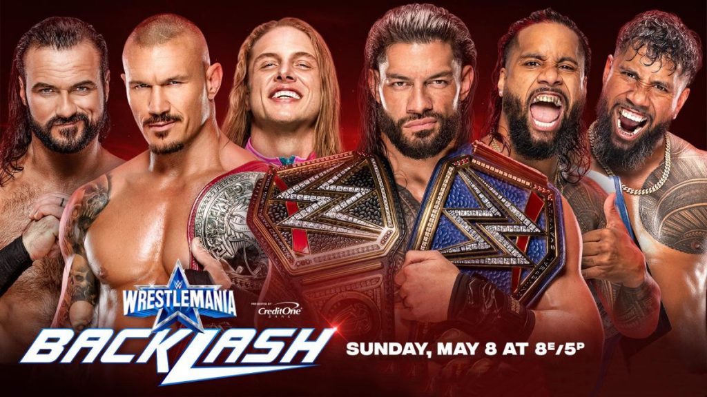WWE WrestleMania Backlash 2022 PPV 1080p Dual: Latino/Ingles] Descargar